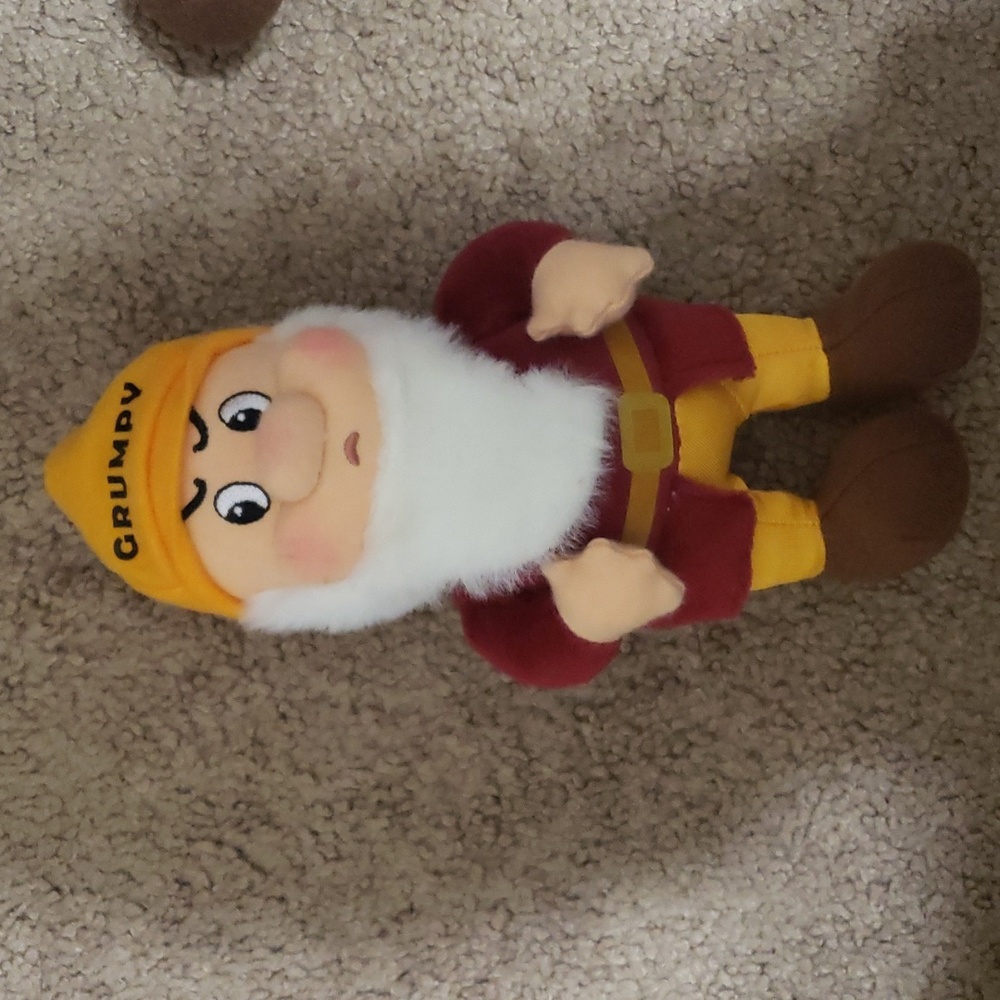Grumpy, one of the 7 dwarfs